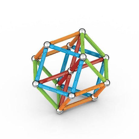 Geomag super kolor z recyklingu - magnetyczne zabawki konstrukcyjne z panelami - 93 sztuki - od 3 lat