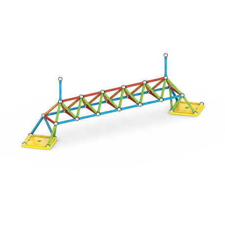 Geomag super kolor z recyklingu - magnetyczne zabawki konstrukcyjne z panelami - 142 sztuki - od 3 lat