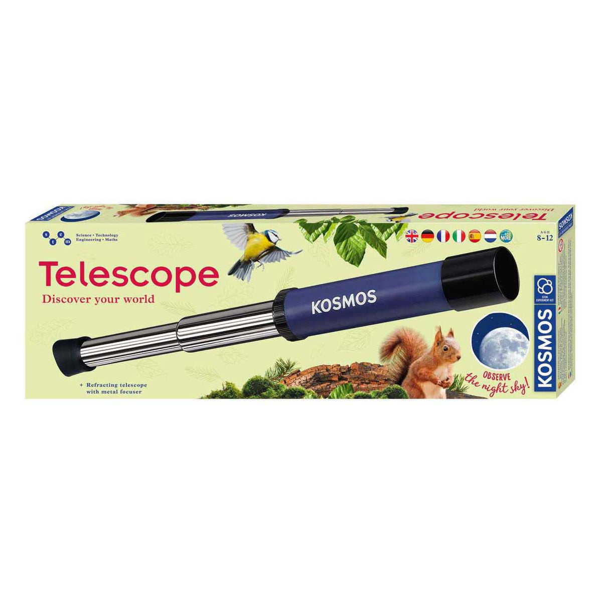Teleskop kosmiczny Selecta - powiększenie 12x