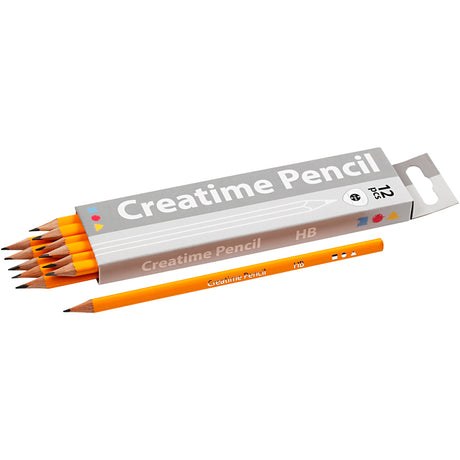 Firma Creativ https: www.cchobby.nl ołówki szkolne-l-17-5-cm-hb-grubość-7-mm-wypełnienie-2-mm-12-sztuka-1-pudełko