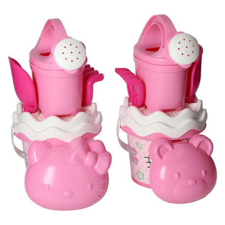 Zestaw wiaderek Simba 6 sztuk i 13 cm - hello kitty