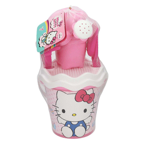 Zestaw plażowy Wiadro Androni Hello Kitty, 6 sztuk.
