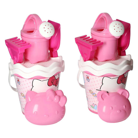 Zestaw plażowy Wiadro Androni Hello Kitty, 6 sztuk.