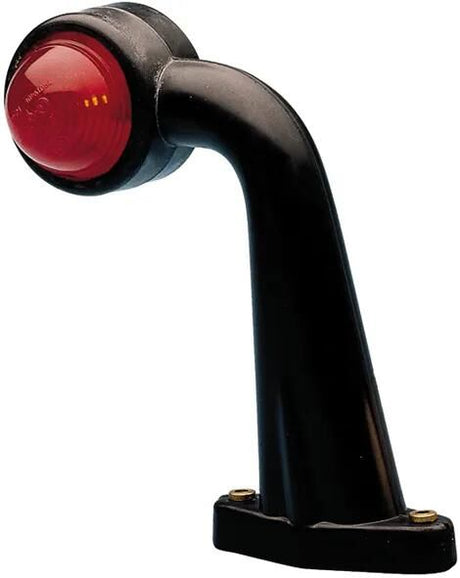 Hella umrissleuchte lampa obrysowa, białe, czerwone, gumowe ramię uni