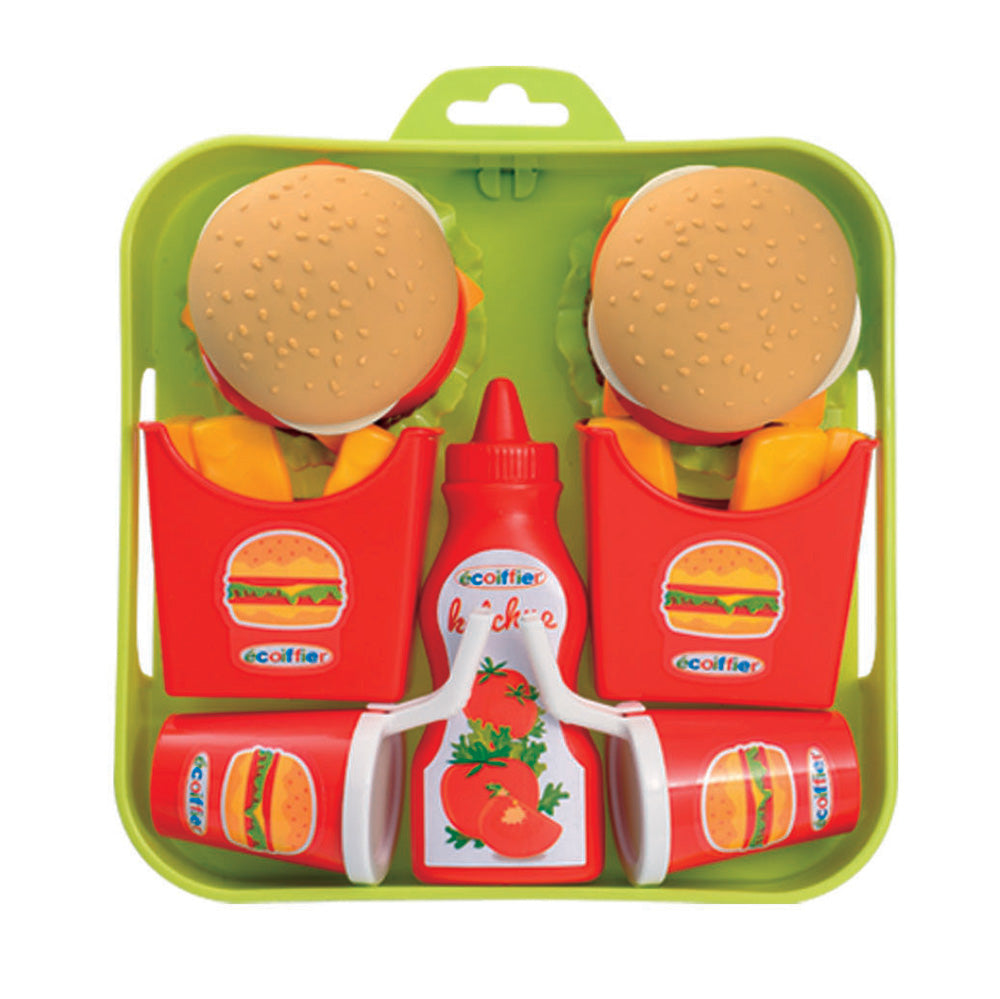 Zestaw zabawek Ecoffier Ecoiffier Taca na hamburgery