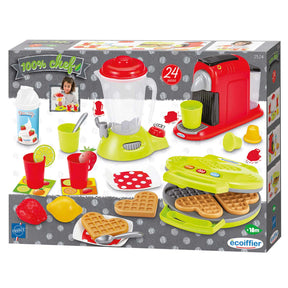 Ecoiffier 100% kuchenne urządzenia kuchenne, 24dlg.