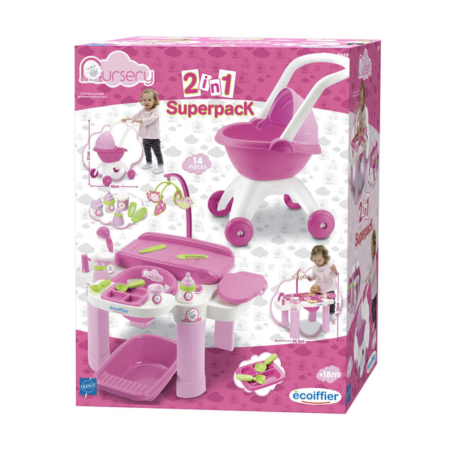 Ecoiffier Ecoffier Care z Doll Truck