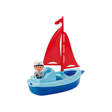Żaglówka Ecoiffier z figurką do zabawy - 22cm