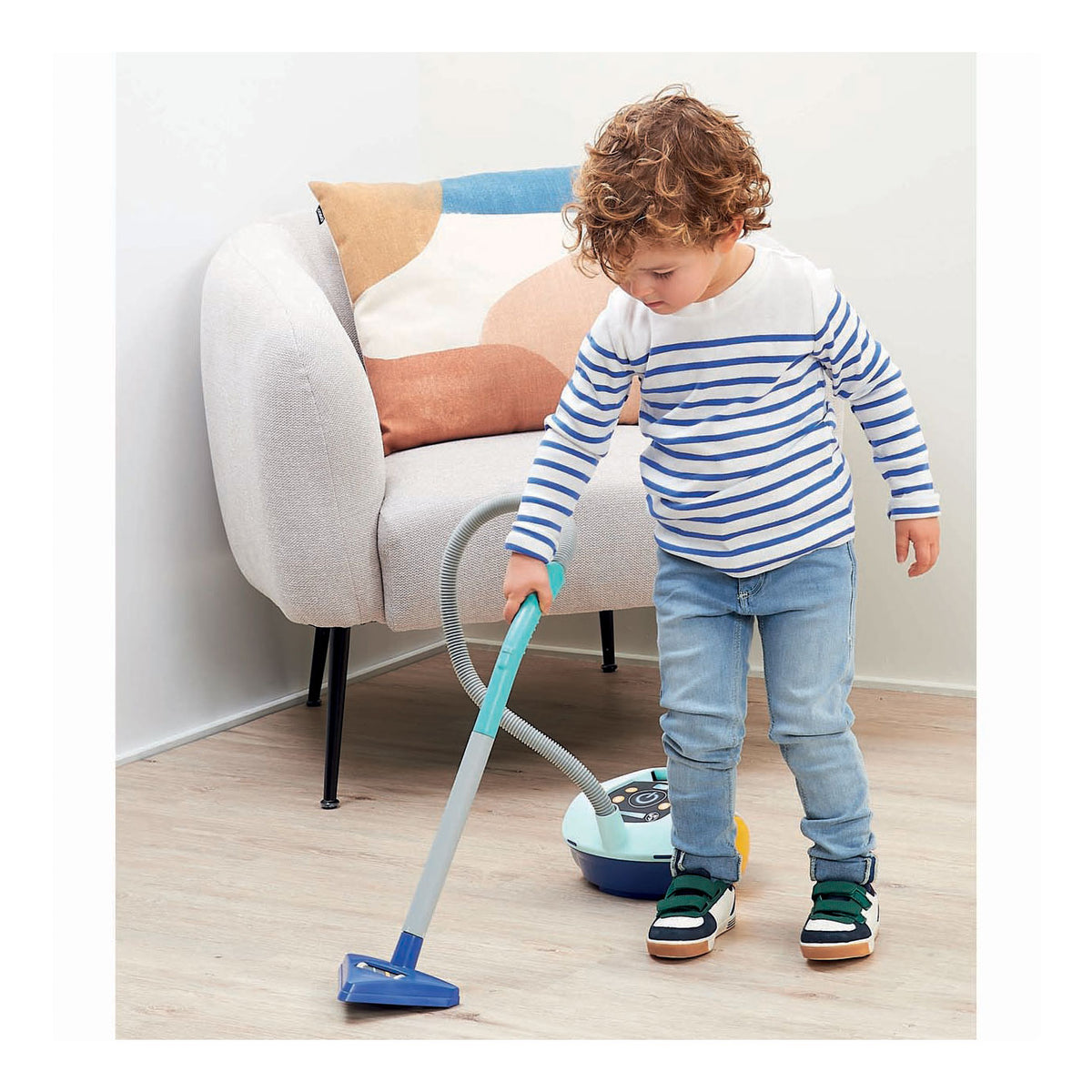 Écoiffier ecoiffier clean home odkurzacz zabawkowy niebieski