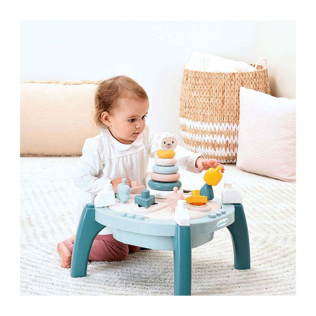Écoiffier ecoiffier bb abrick baby mój pierwszy stolik do ćwiczeń - 21 szt.