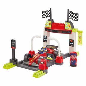 Zestaw do zabawy Ecoiffier Abrick Pit Stop Formuła 1
