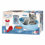 Ecoiffier doc cie cat z akcesoriami - 9 szt.