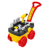 Wózek narzędziowy dla mechaników Ecoiffier - 19 sztuk.