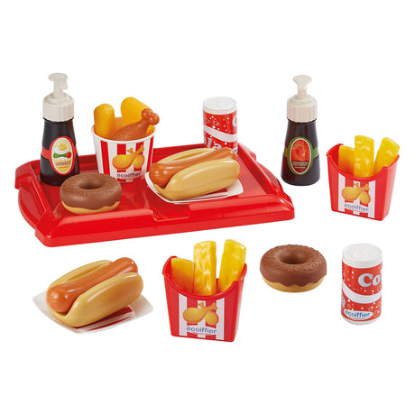Zestaw hot dogów Ecoiffier 100% szefa kuchni - 25 szt.