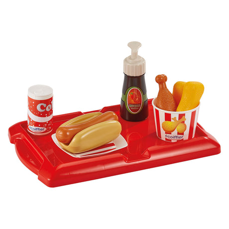 Zestaw hot dogów Ecoiffier 100% szefa kuchni - 25 szt.