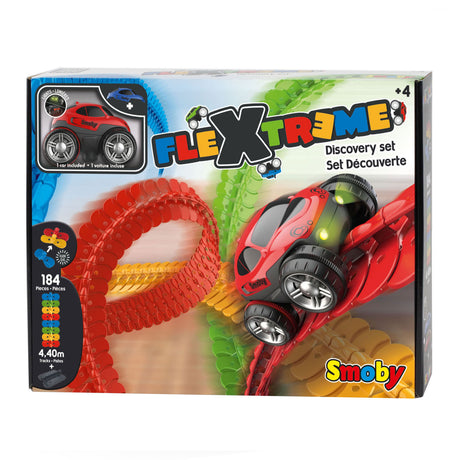 Smoby FlexTreme Discovery Racebaan Set, 184dlg.