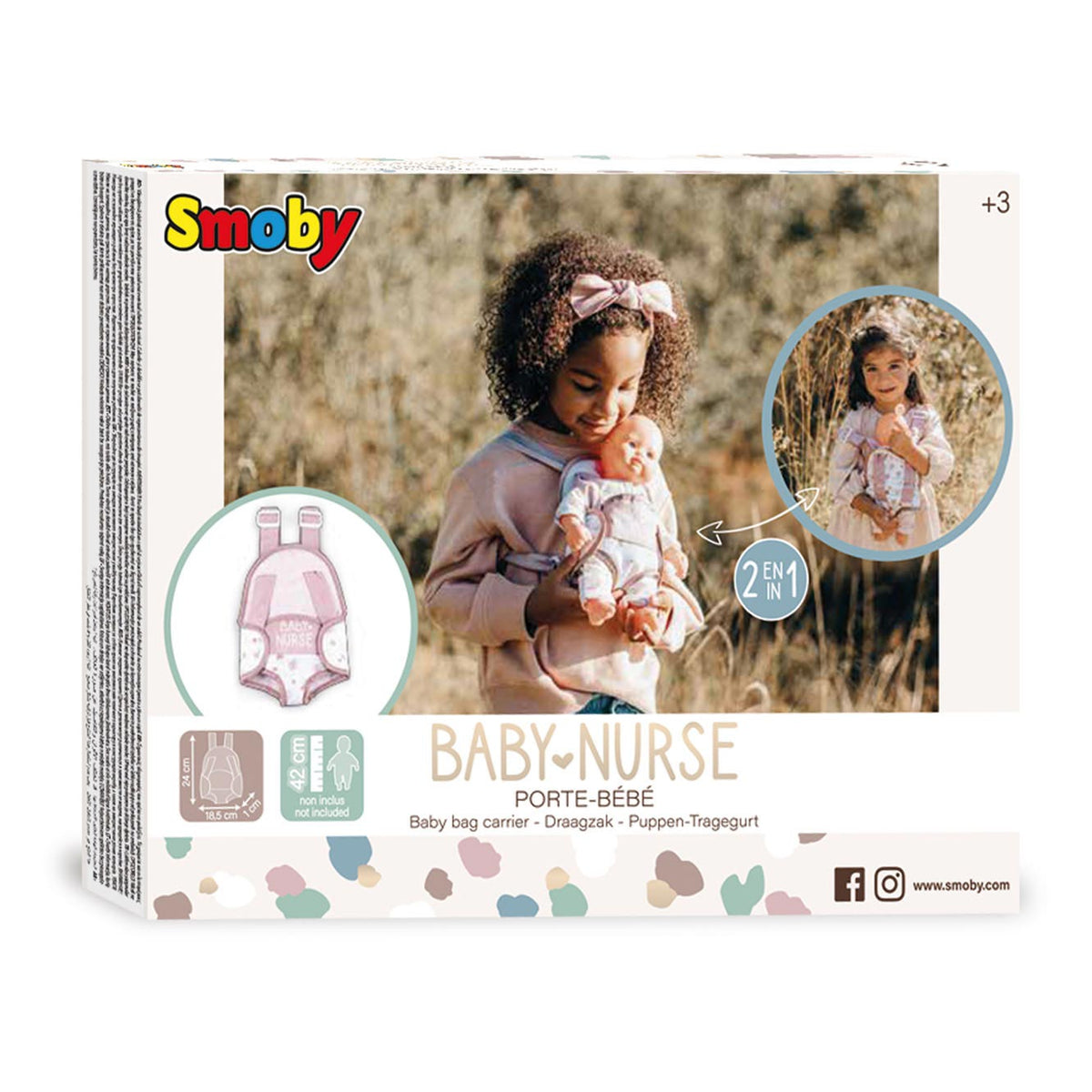 Nosidełko dla dziecka Smoby Baby Nurse