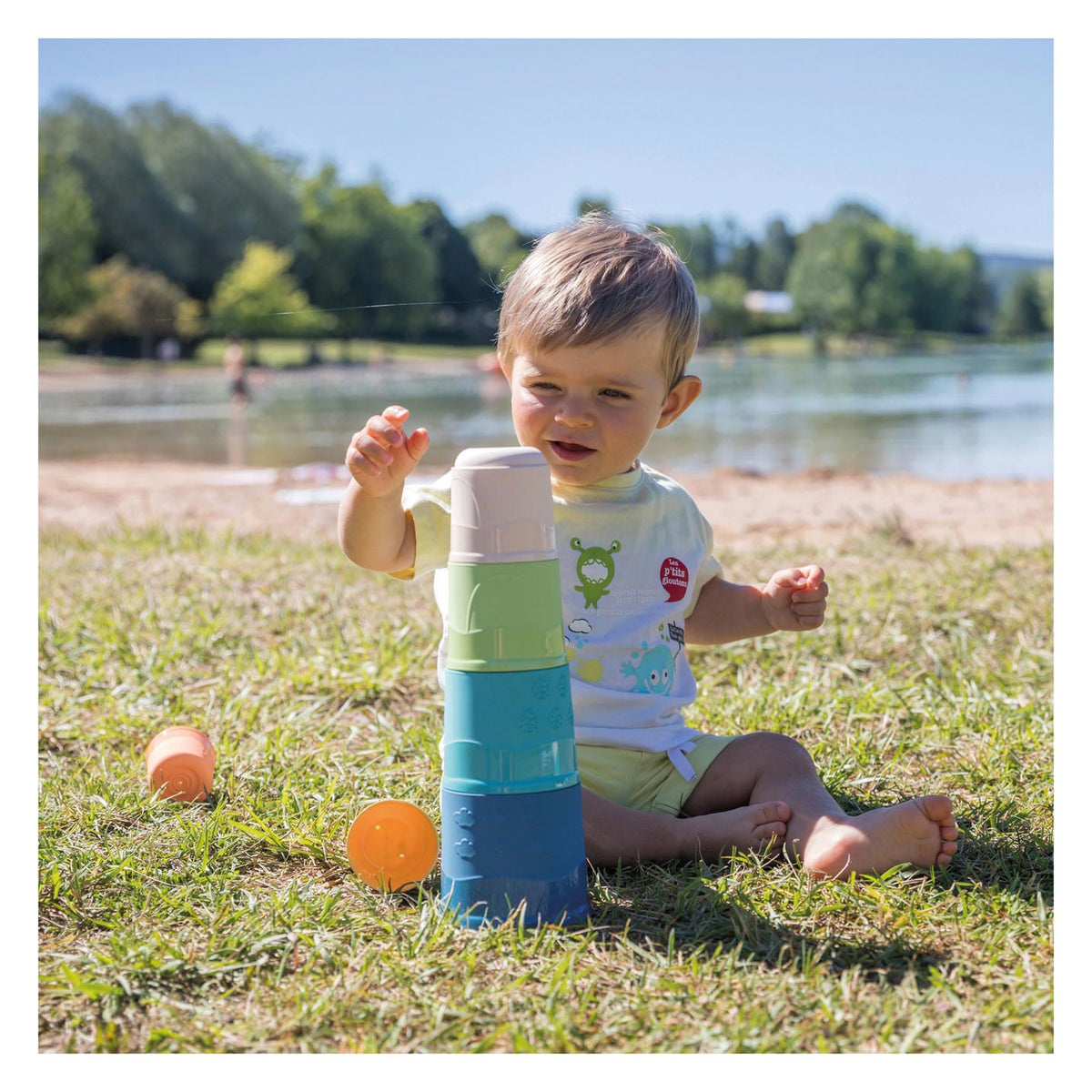 Smby Little Green Stacking Tower