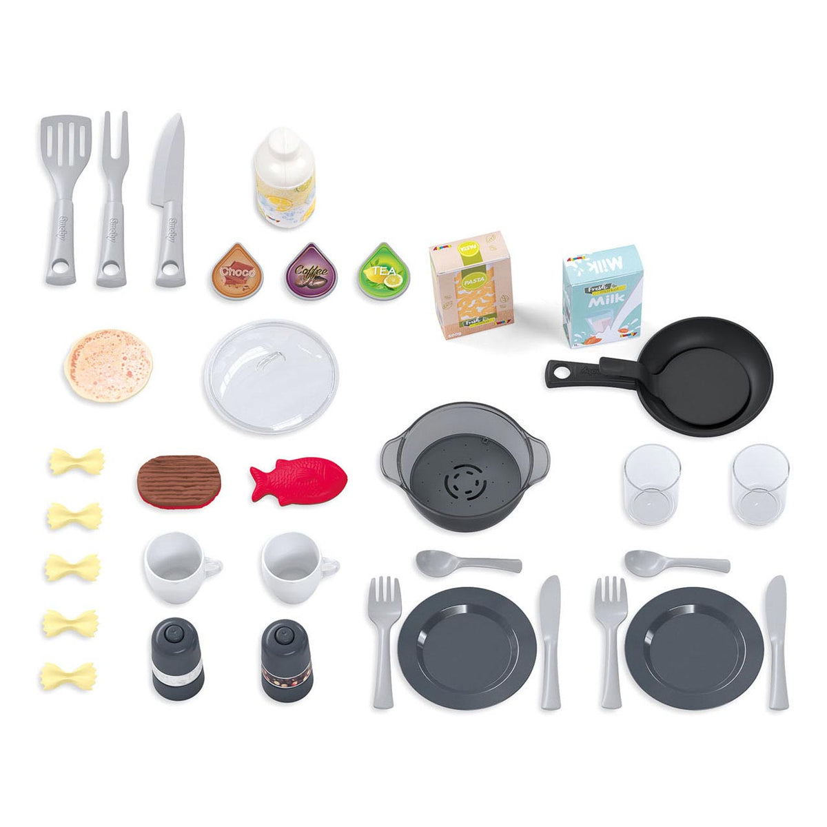 SMOBY TEFAL STUDIO Bubbel Kitchen XL 34DLG.