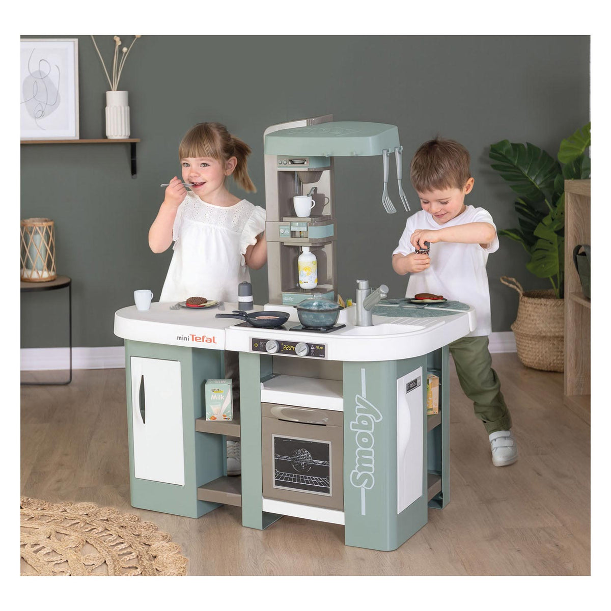 SMOBY TEFAL STUDIO Bubbel Kitchen XL 34DLG.