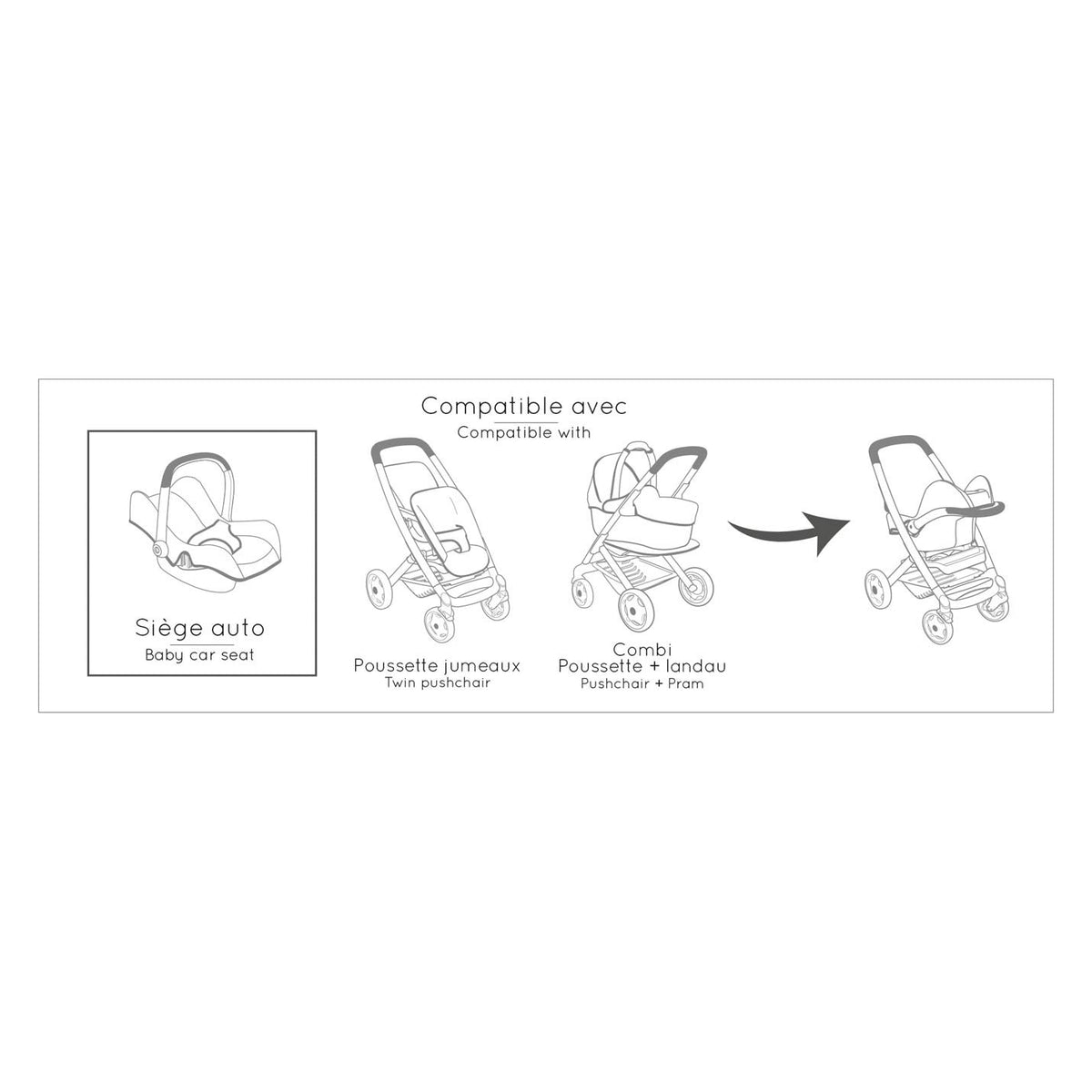Smoby Maxi-Cosi Sage 3in1