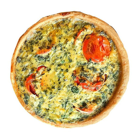 Quiche pomidor szpinakowy 11cm. 150 gr. a24