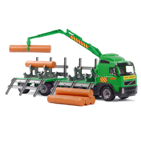 Cavallino Volvo Wood Transport Truck z przyczepą