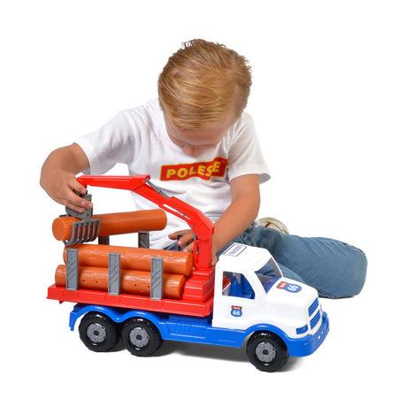 Cavallino Truck 66 XL Torpedo Truck z drewnem