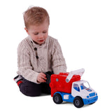 Cavallino Grip Garbage Truck z gumowymi oponami, 29 cm