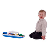 Prom niemarkowy innych marek 45 cm + 4 pojazdy