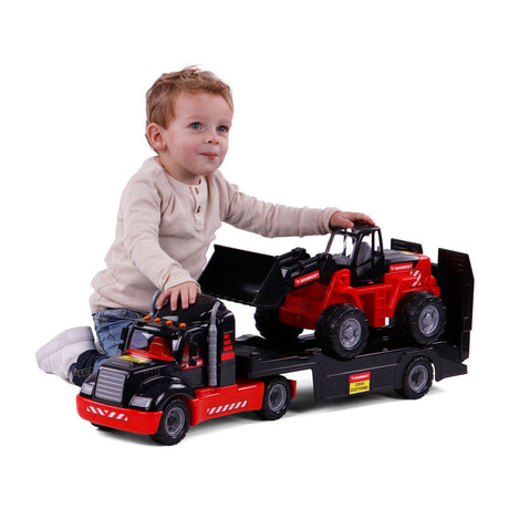 Cavallino Mammoet Torpedo Truck z buldozerem, skala 1:16