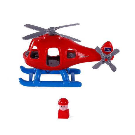 Helikopter straży pożarnej Cavallino z figurą, 29,5 cm