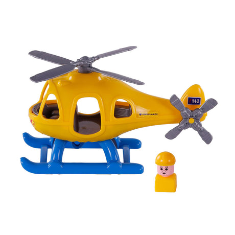 Helikopter karetki pogotowia z figurą odtwarzania, 29,5 cm