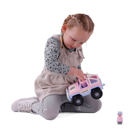Cavallino Jeep Pink z 2 figurami