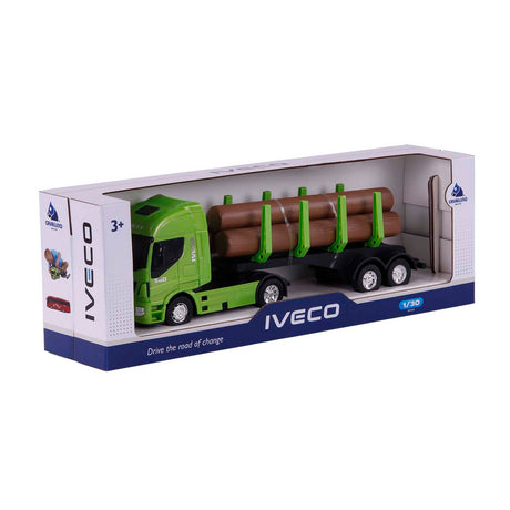 Ciężarówka Cavallino Iveco z pniem drzewa w skali 1:30