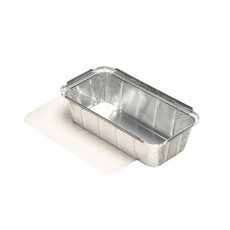 Aluminiowa miska na wynos Papstar 1 litr z tekturową pokrywką, opakowanie 10 szt