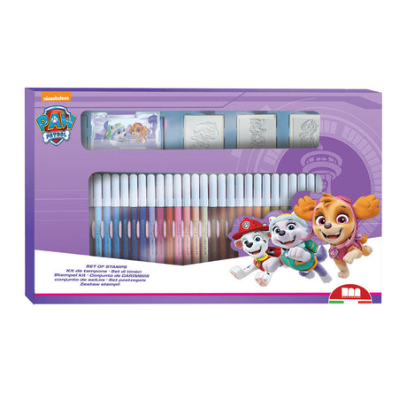 Zestaw kolorów multipRint Paw Patrol ze znaczkami, 41dlg.