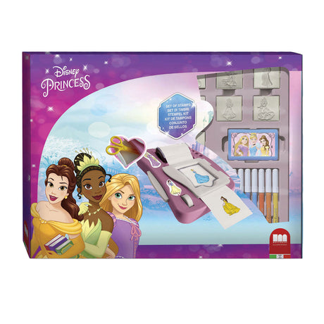 Zestaw kolorów Multiprint Princess, 23-częściowy, różowy