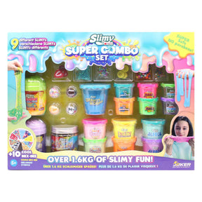 Zestaw super combo slime Joker - 1,6 kg kolorowa zabawa.