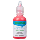 Bazgroły • Farba tekstylna 3D błyszcząca 29,5ml głęboka czerwień