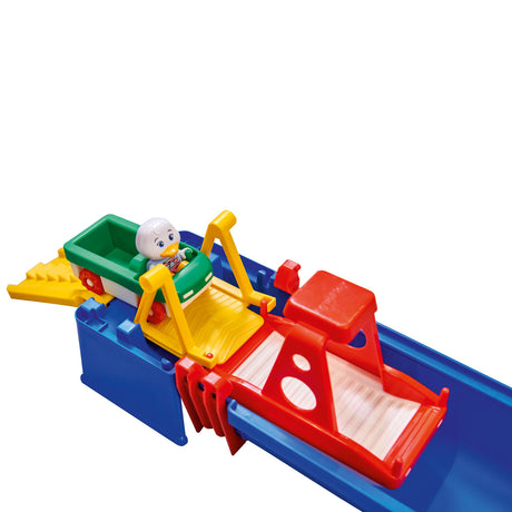 Duży - aquaplay - gigaset - 330 x 330 x 24,5 cm - od 3 lat - tor wodny