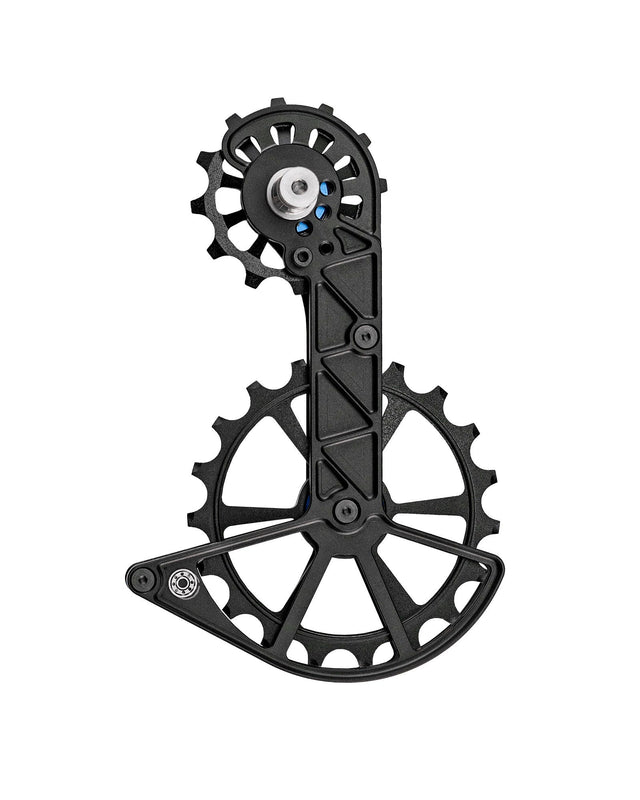 Klatka przerzutki Kogel Kolossos, oversize, ceramiczna, orzeł, złota