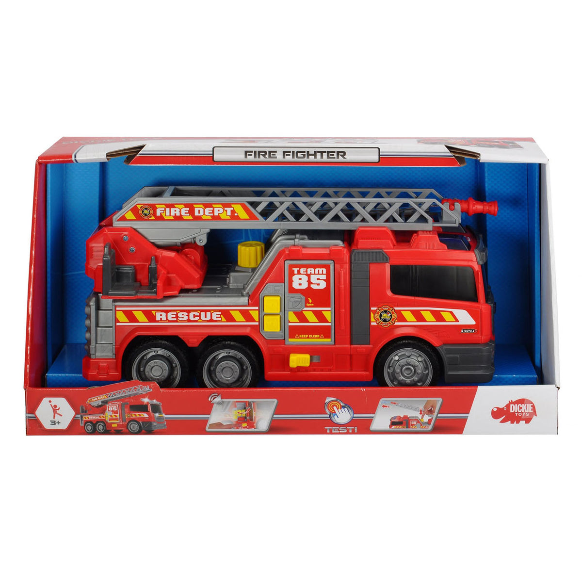 Dickie Fire Truck z pompą wodną
