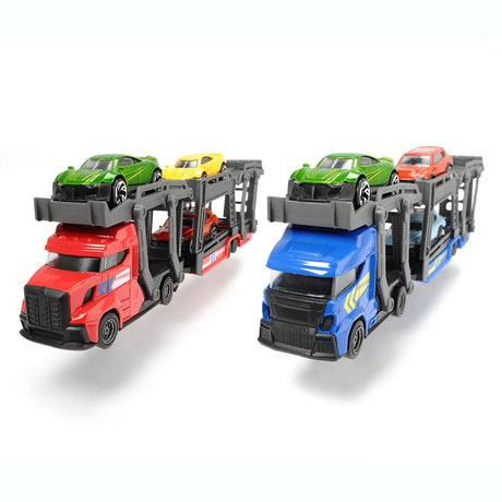 Dickie Toys car transporter + 3 samochody #039; s