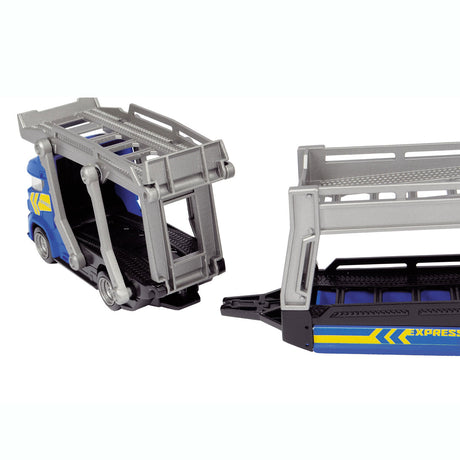 Dickie Toys car transporter + 3 samochody #039; s