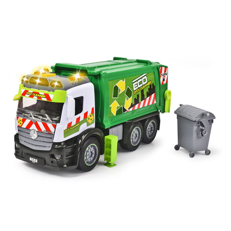 Ciężarówka akcji Dickie Toys - śmieciarka - 26 cm - światło i dźwięk - pojazd zabawkowy