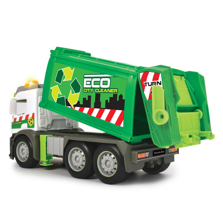Ciężarówka akcji Dickie Toys - śmieciarka - 26 cm - światło i dźwięk - pojazd zabawkowy