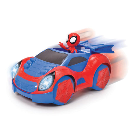 Samochód sterowany przez Dickie Jada RC Spidey Web Racer
