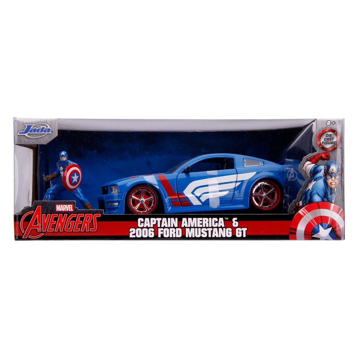 Jada Avengers Captain America z auto 1:24