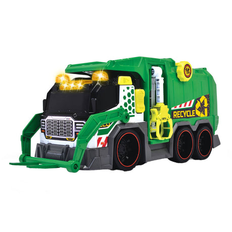 Zielony wózek do recyklingu Dickie